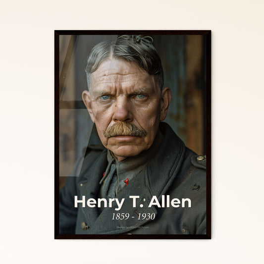Henry T. Allen: Captivating Portrait of a Pioneering American Explorer - Stunning Print for Home Decor, Gift, or Inspiration