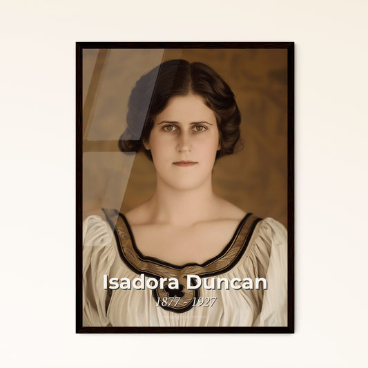 Timeless Elegance: Isadora Duncan (1877-1927) - An Icon of Dance & Passion - Stunning Cinematic Portrait for Your Décor