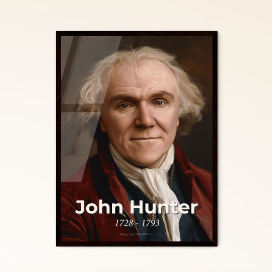 Timeless Portrait of John Hunter: Iconic Scottish Surgeon & Pioneer of Modern Surgery - Artistic Print for Home Décor & Gifts