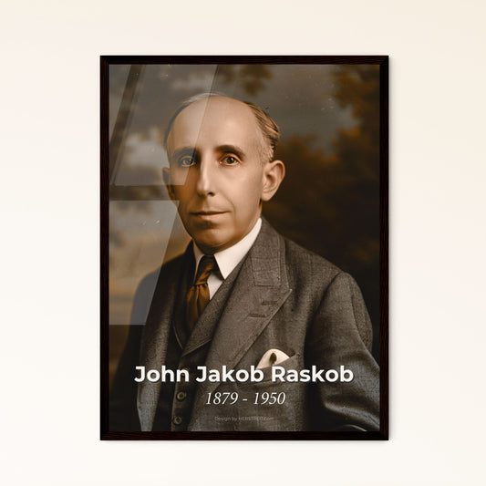 John Jakob Raskob: Visionary Financier & Empire State Building Architect - Stunning Art Print for Timeless Home Elegance