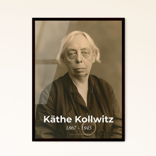Timeless Elegance: Käthe Kollwitz - Profound Portrait of a German Master Artist Emphasizing Social Justice & Authenticity