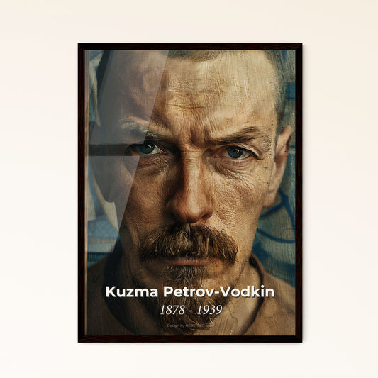 Timeless Portrait of Kuzma Petrov-Vodkin: A Mystical Russian Artist Captured in Stunning Cinematic Detail – Ideal for Home Decor