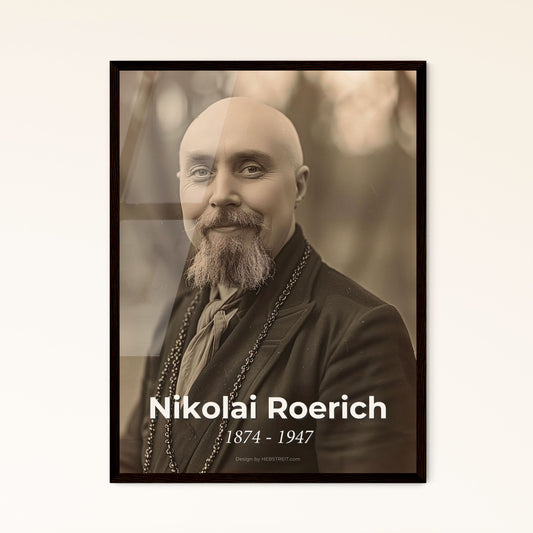 Timeless Spirit: Nikolai Roerich 1874-1947 - Mystical Landscapes & Theosophy Captured in Cinematic Elegance - Stunning Art Print