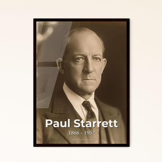 Paul Starrett: Visionary Builder of Iconic Landmarks - High-Quality Art Print for Home Decor & Timeless Gift Ideas