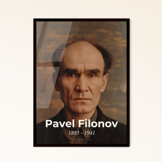 Timeless Elegance: Pavel Filonov-Inspired Ultrarealistic Portrait Print - Perfect for Gifting & Stylish Home Decor