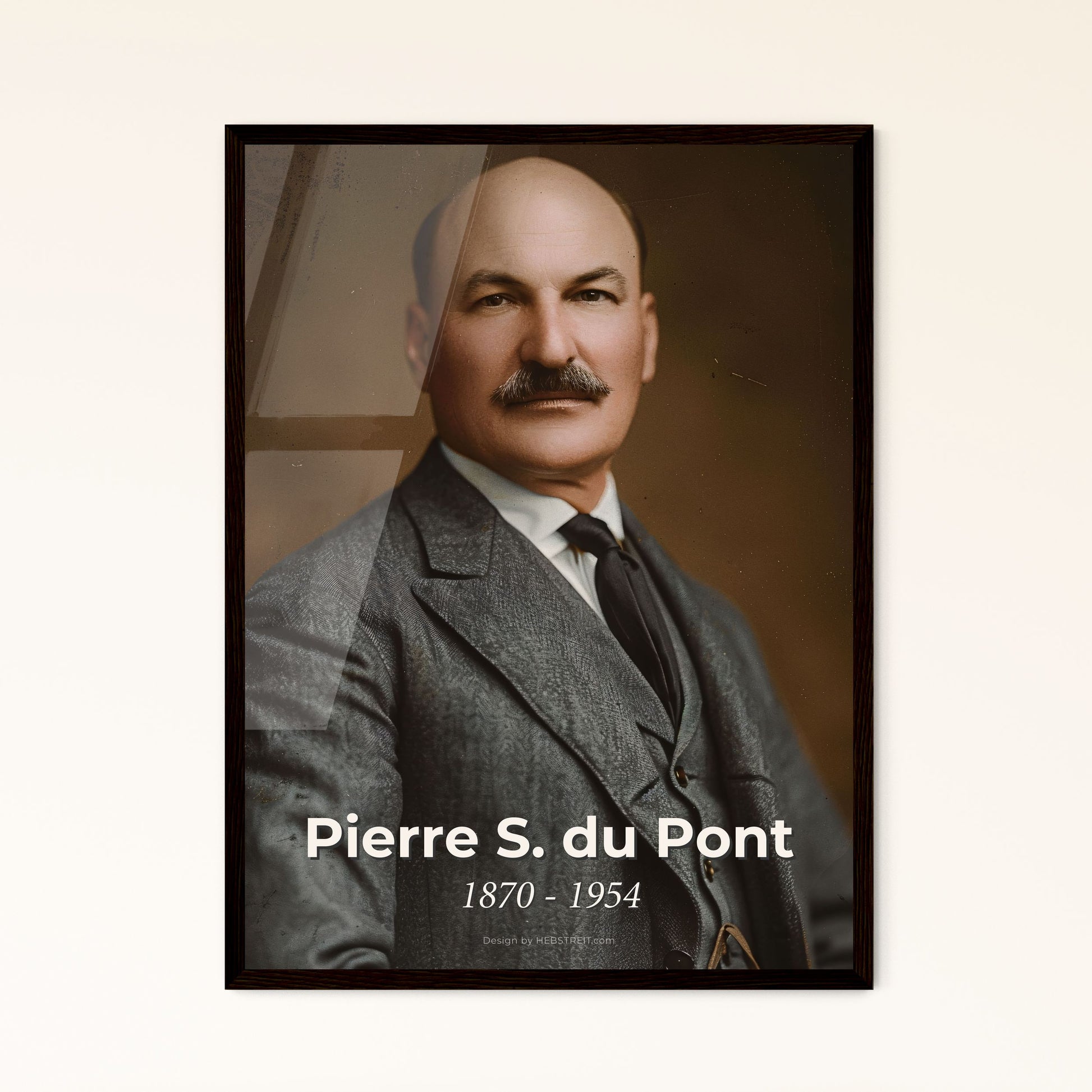 Classic Portrait of Pierre S. du Pont: Iconic Industrialist & Philanthropist - Premium Art Print for Home Decor & Thoughtful Gifts