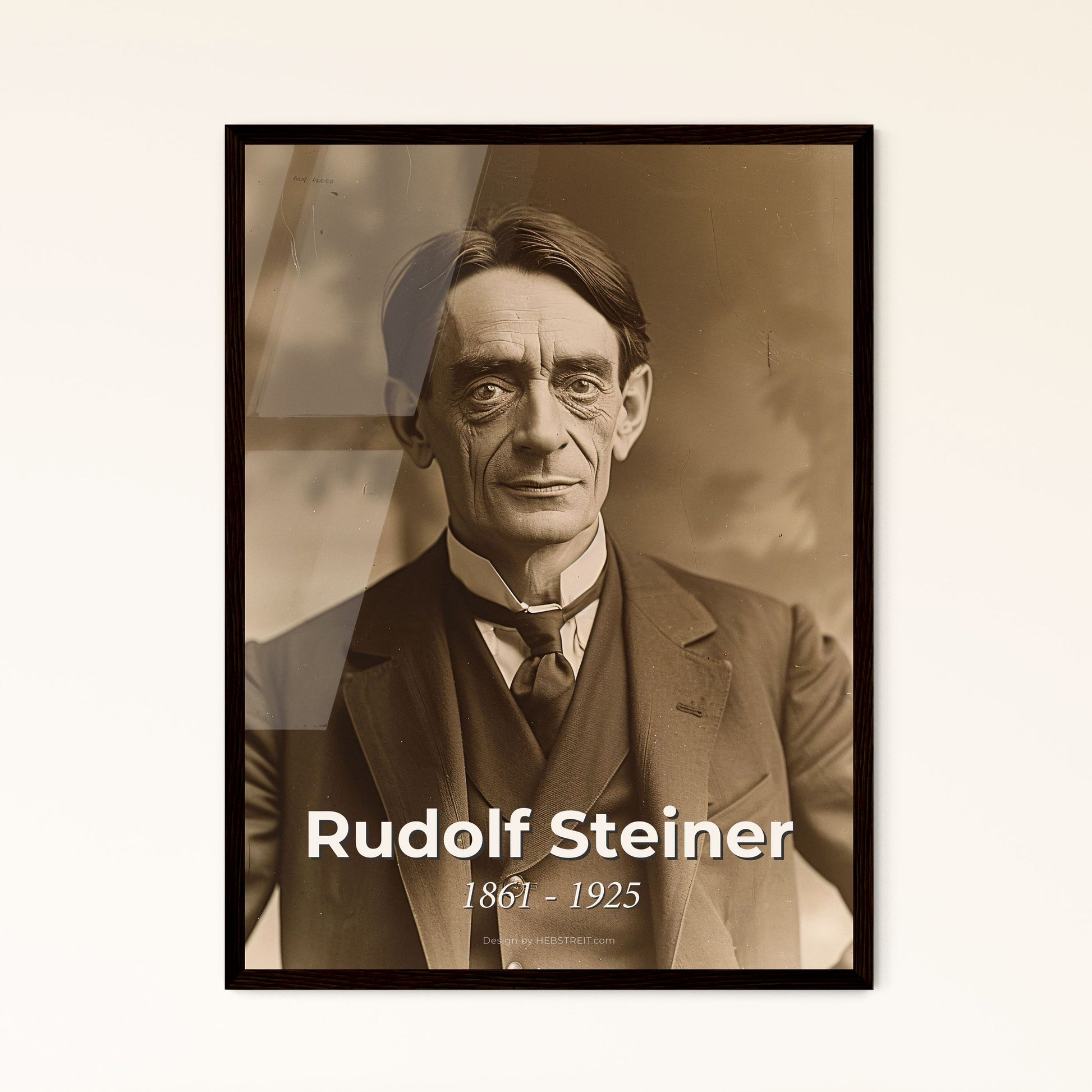 Rudolf Steiner: Inspirational Philosopher & Anthroposophy Founder - Stunning Print for Home Decor, Gift, or Art Collection