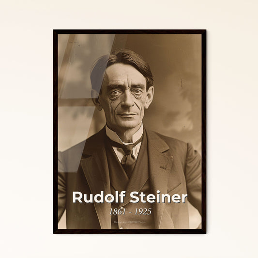 Rudolf Steiner: Inspirational Philosopher & Anthroposophy Founder - Stunning Print for Home Decor, Gift, or Art Collection