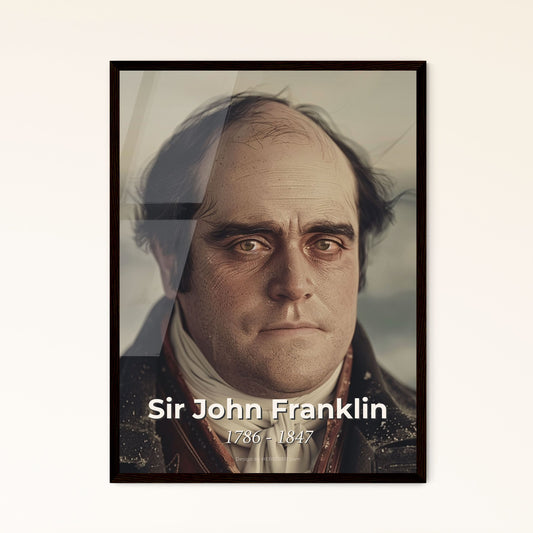 Sir John Franklin: Iconic Portrait of the Brave Explorer – Timeless Artistry for Elegant Home Decor – Available in Premium Formats