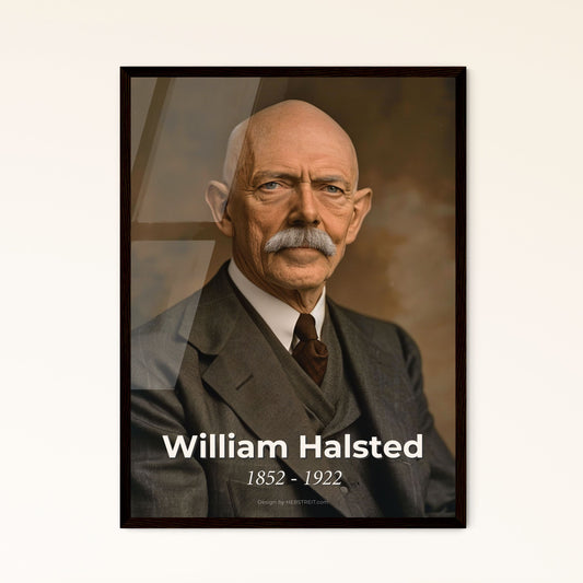 William Halsted: Pioneering Surgeon of Modern Medicine - Stunning Ultra-Realistic Print for Home Decor & Gifts