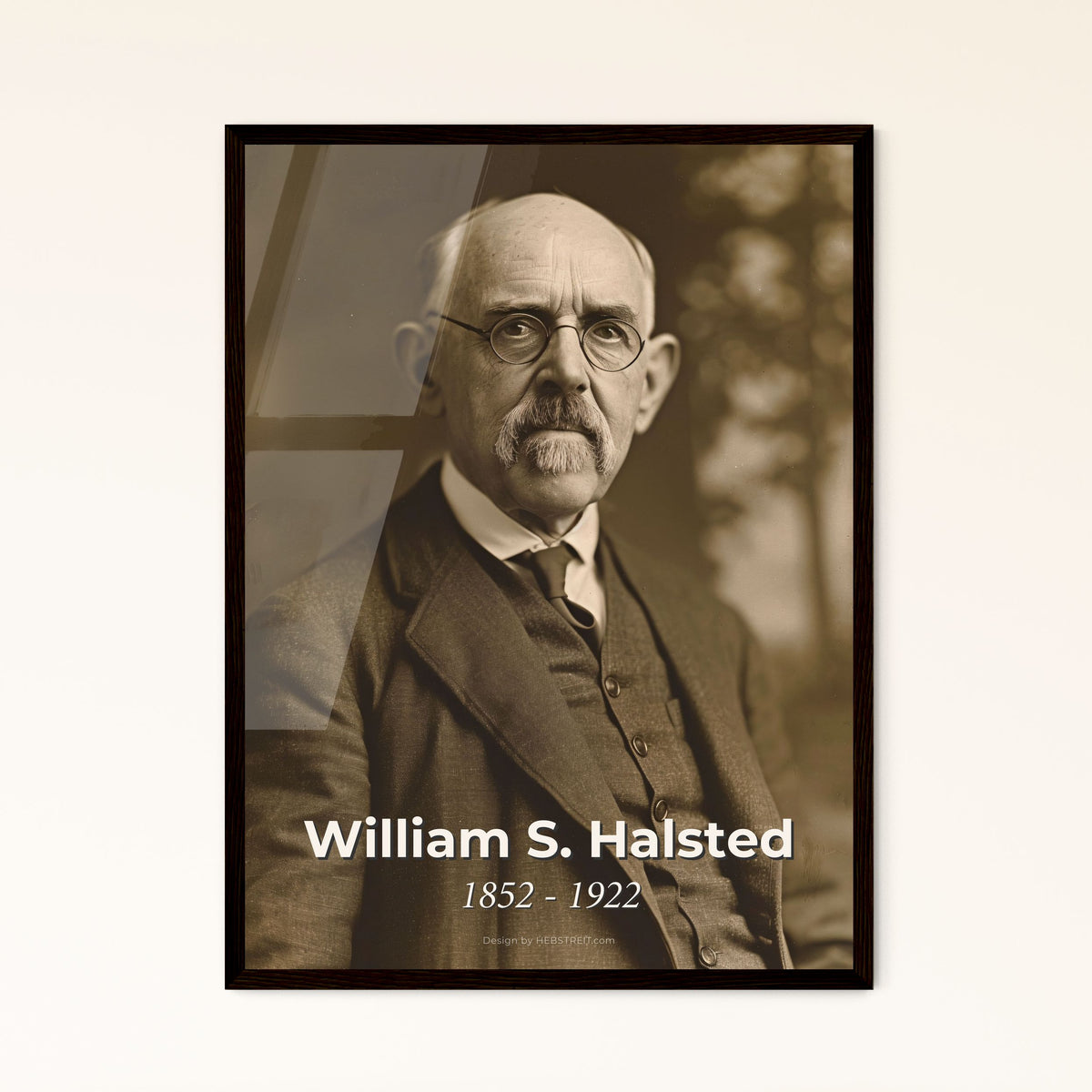 William S. Halsted, 1852 - 1922, American surgeon - A Man In A Suit And ...
