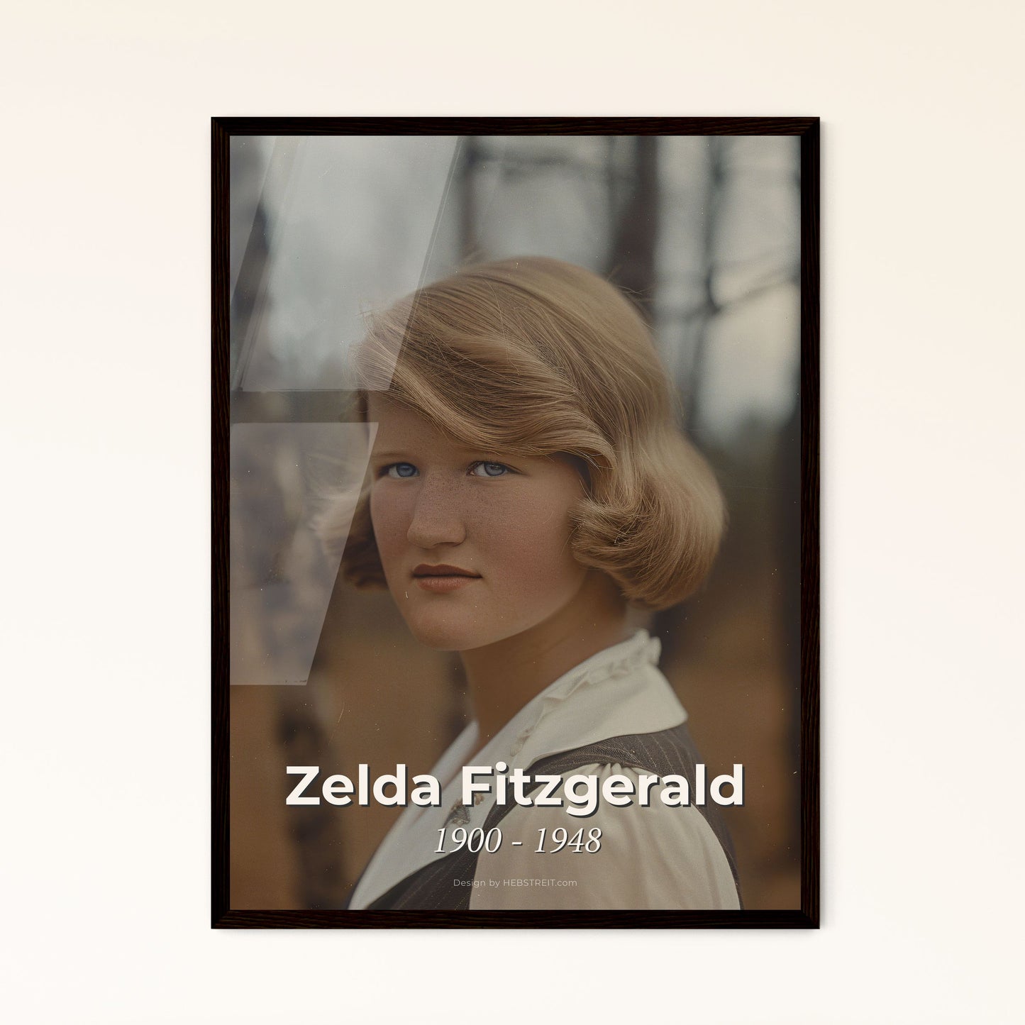 Zelda Fitzgerald: A Radiant Force of Literature & Life - Exquisite Limited Edition Print for Timeless Home Décor