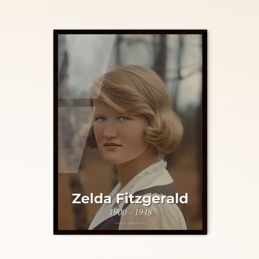 Zelda Fitzgerald: A Radiant Force of Literature & Life - Exquisite Limited Edition Print for Timeless Home Décor