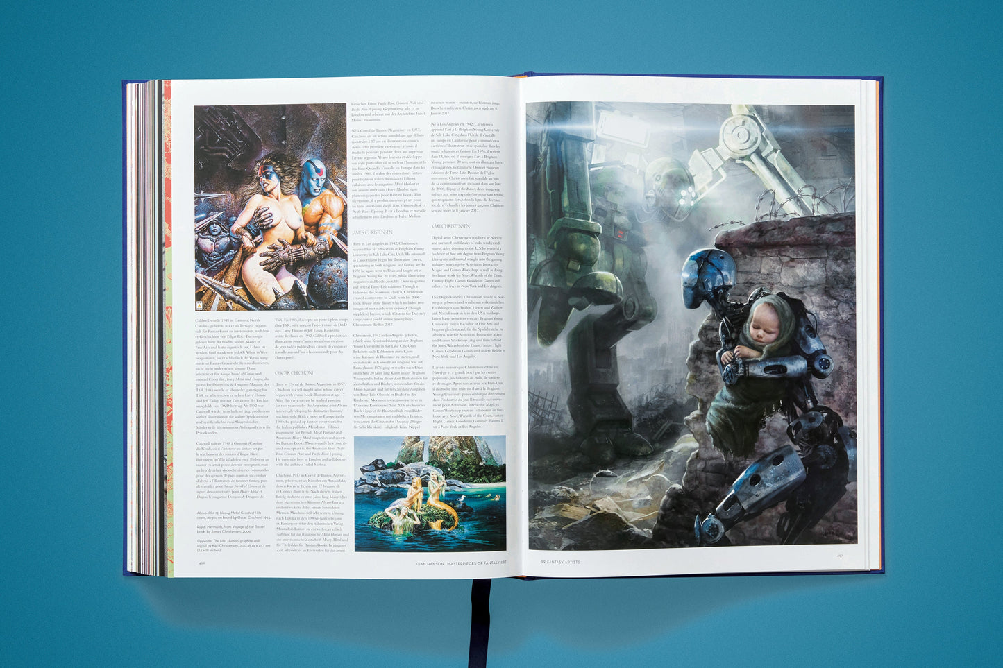 Masterpieces of Fantasy Art (German, French, English)