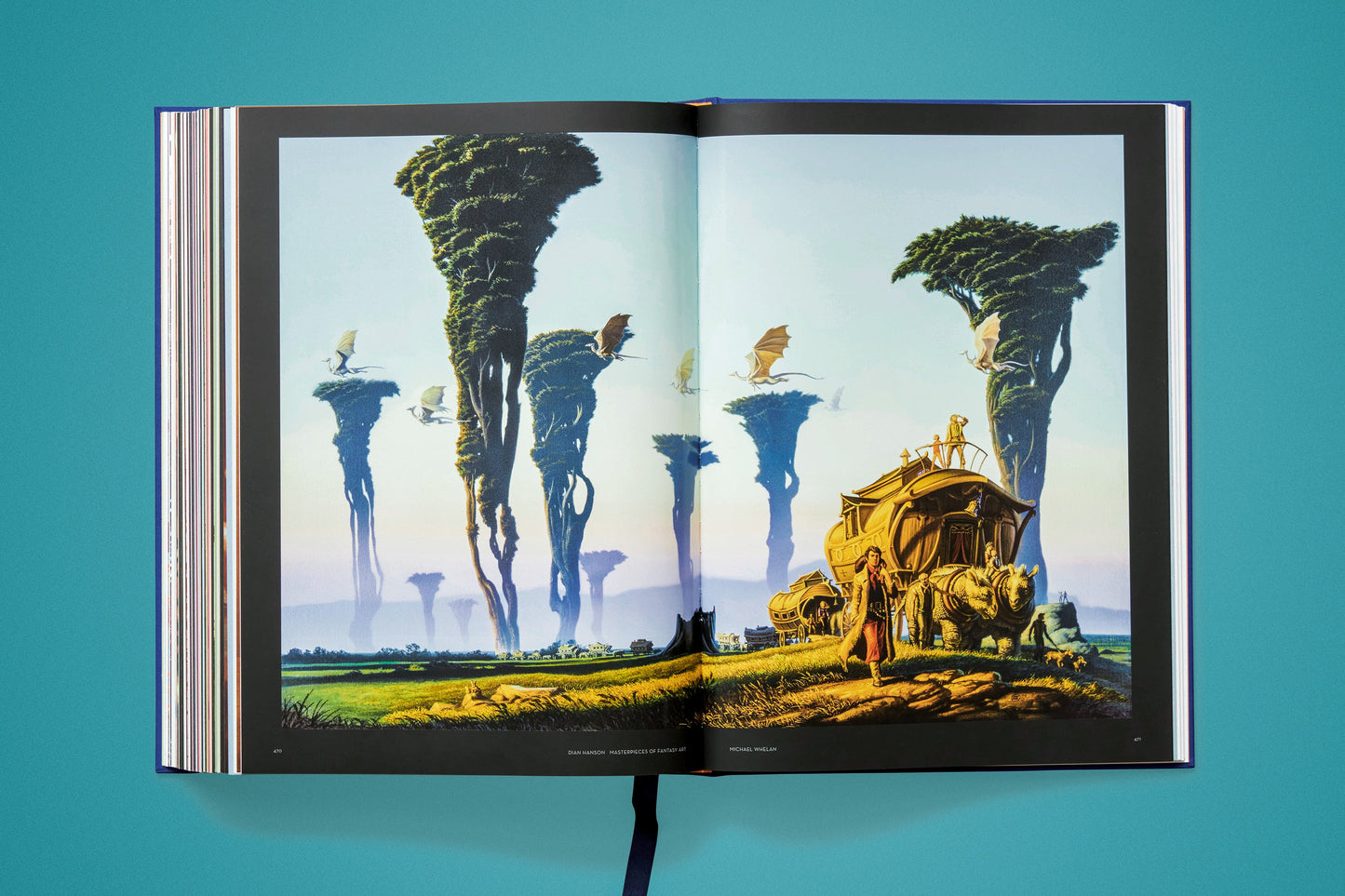 Masterpieces of Fantasy Art (German, French, English)