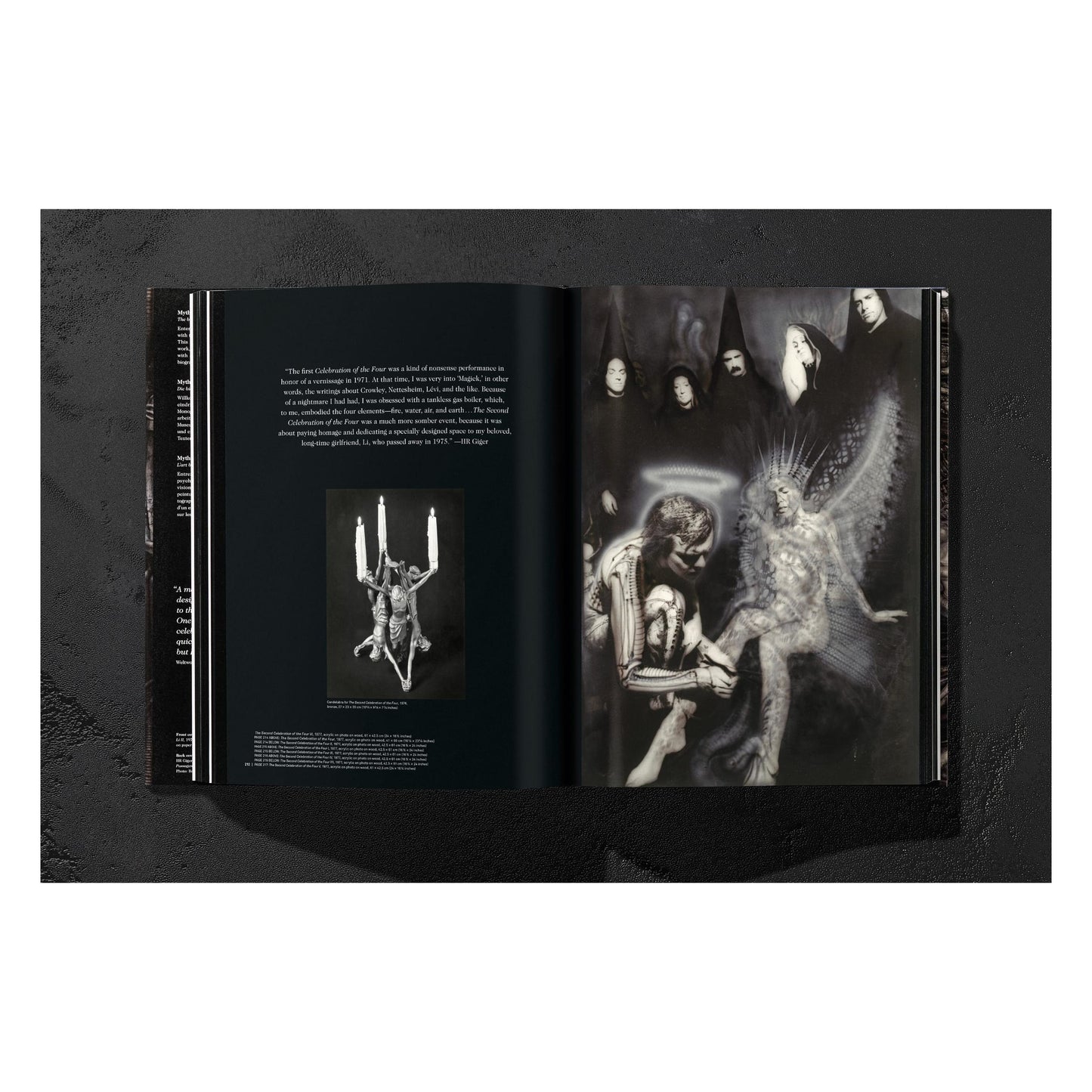 HR Giger (German, French, English)