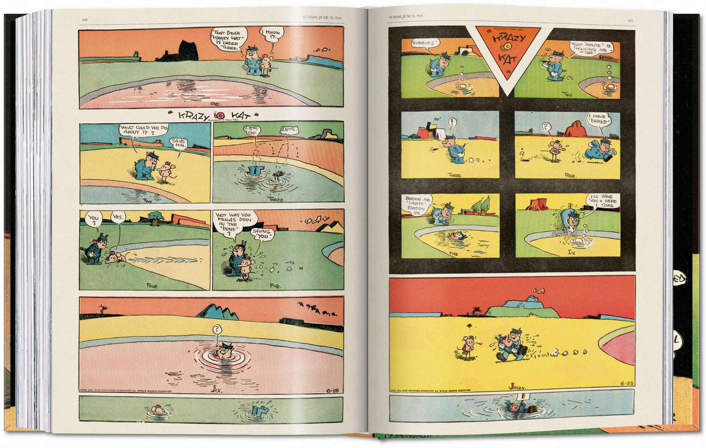 George Herriman. Krazy Kat. The Complete Color Sundays 1935–1944 (English)