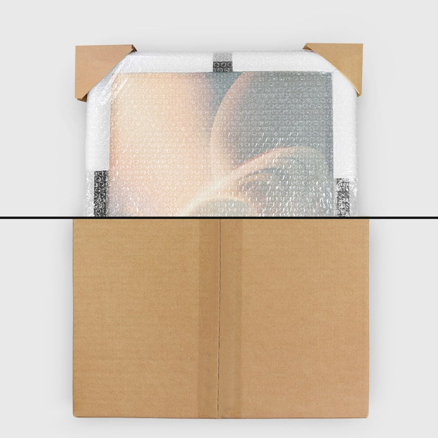 Black Light Wooden Frame