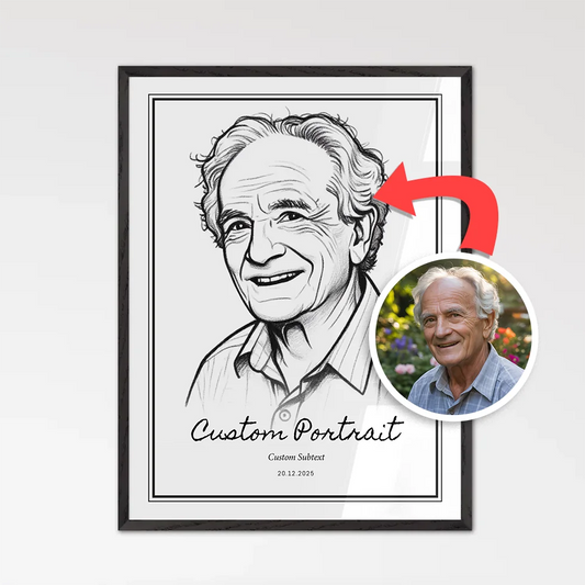 Personalized Sketch Portrait – Upload Your Photo