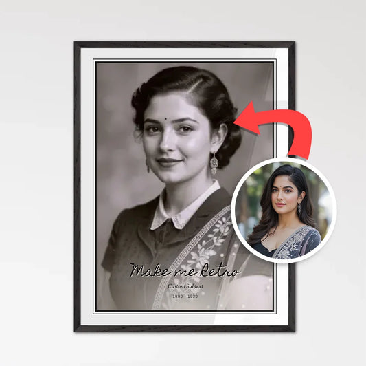 Make It Vintage – Custom Old-Style Portrait from Your Photo