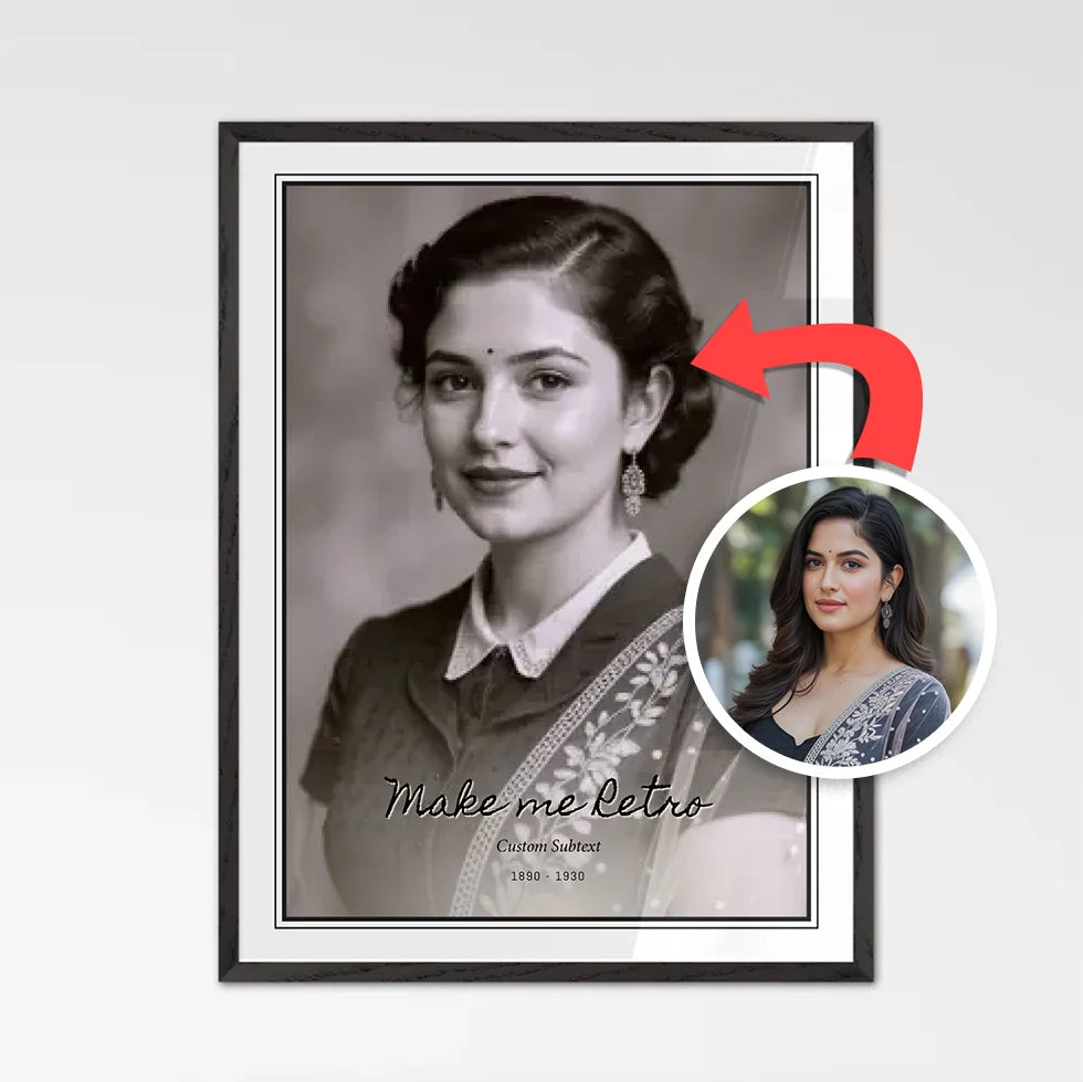 Make It Vintage – Custom Old-Style Portrait from Your Photo