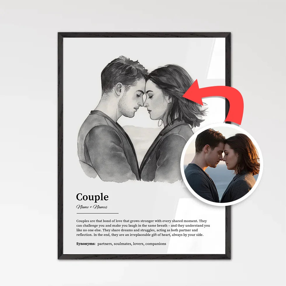 Couple Custom Photo Print