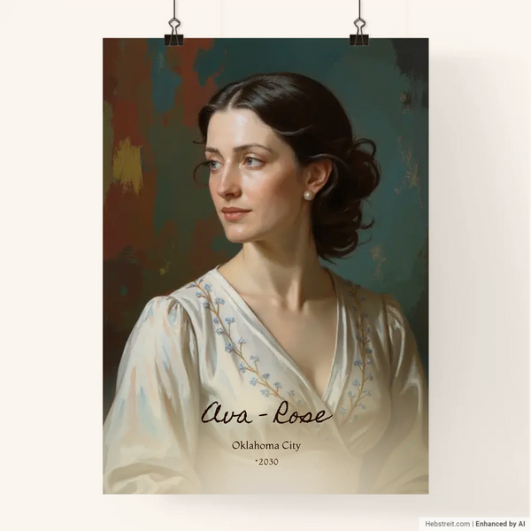 Custom Oil Painting Portrait Print