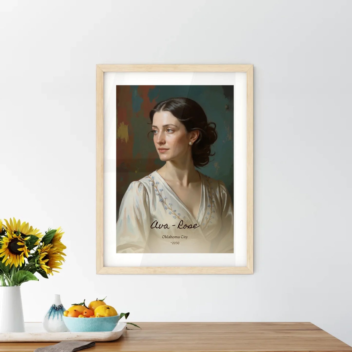 Custom Impressionist Framed Art