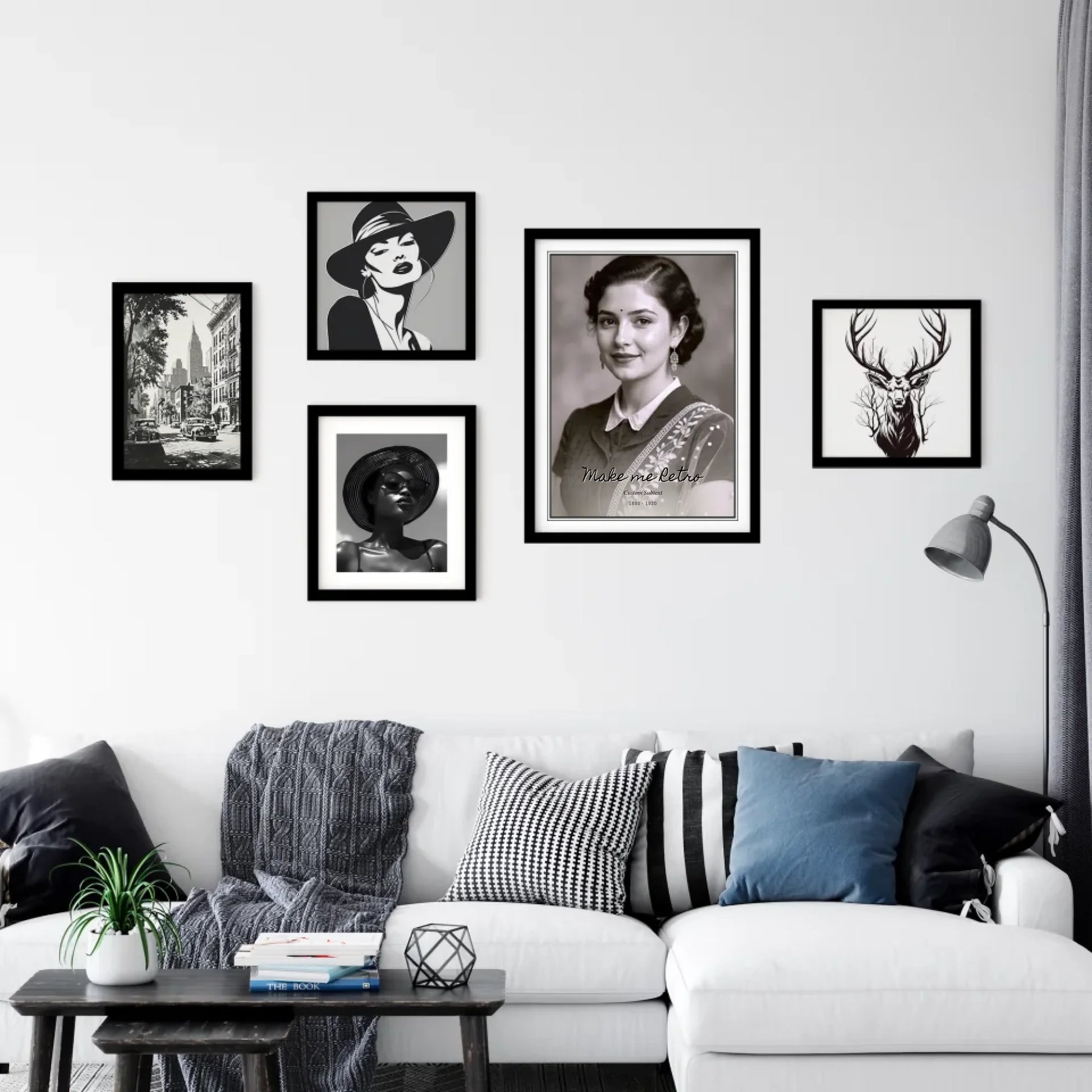 Classic Map Poster Interior