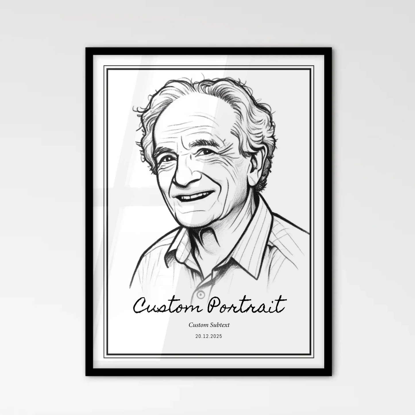 Custom Portrait Framed Poster
