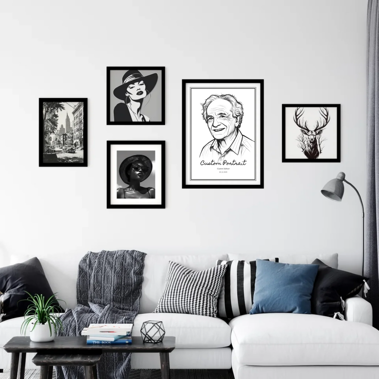 Custom Portrait Framed Poster