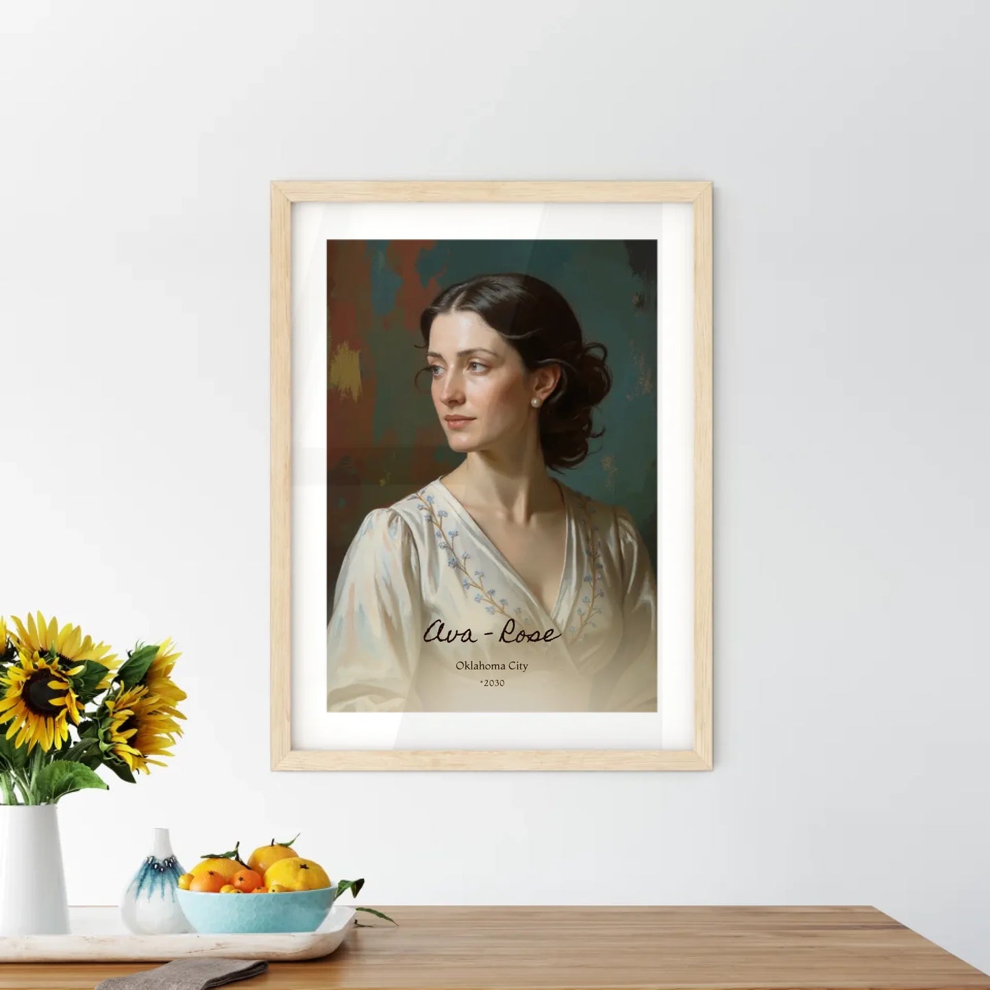 Custom Impressionist Framed Art