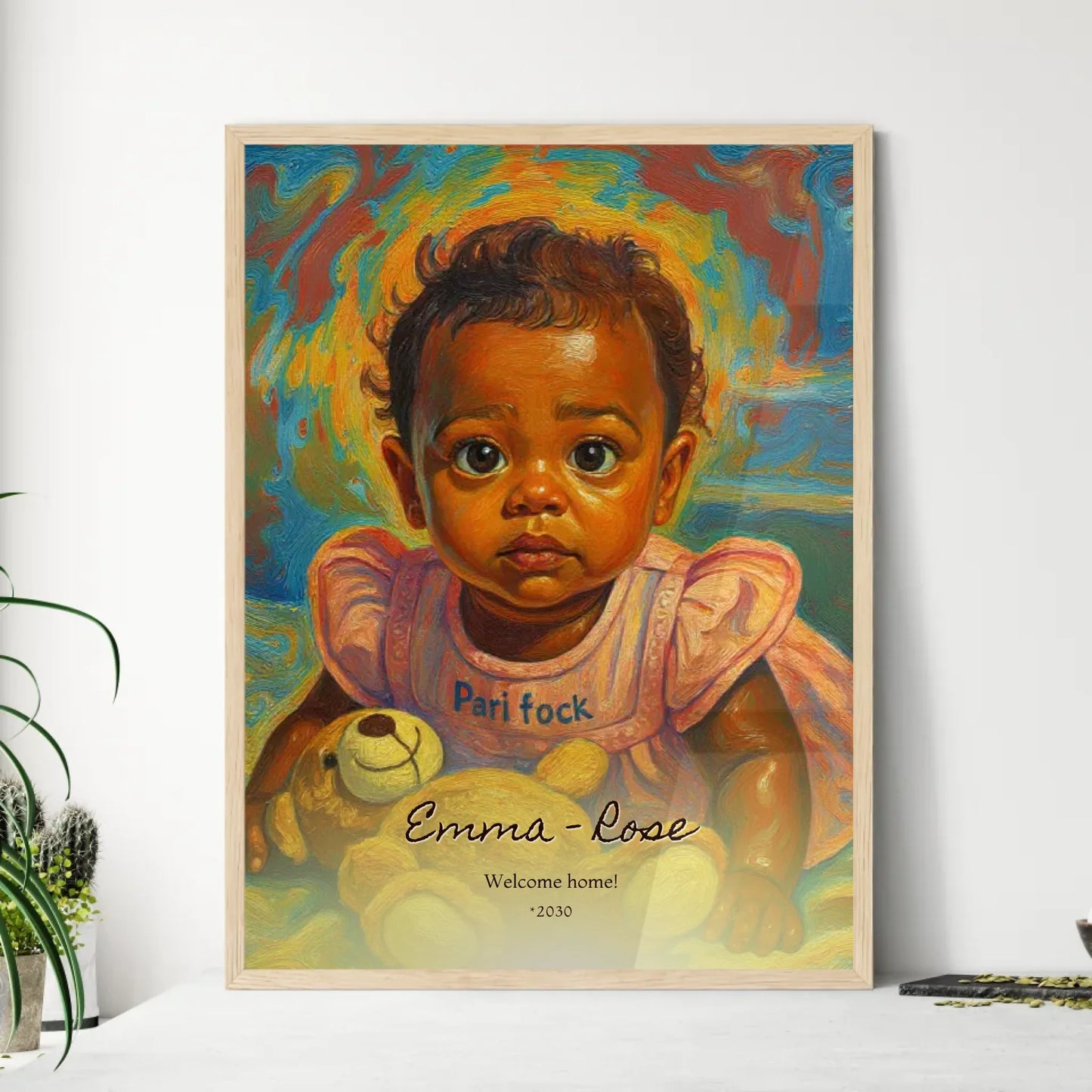 Framed Contemporary Portrait