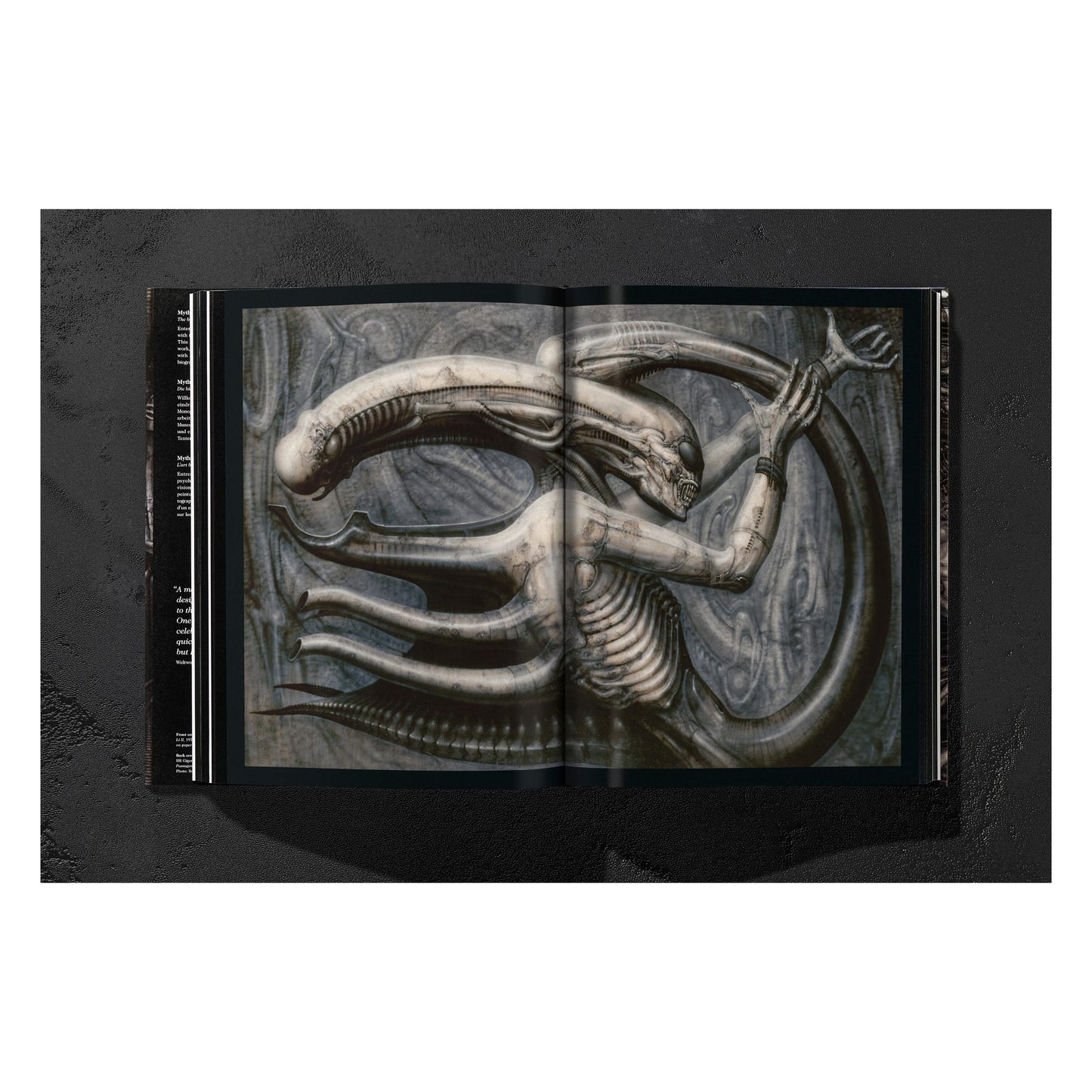 HR Giger (German, French, English)