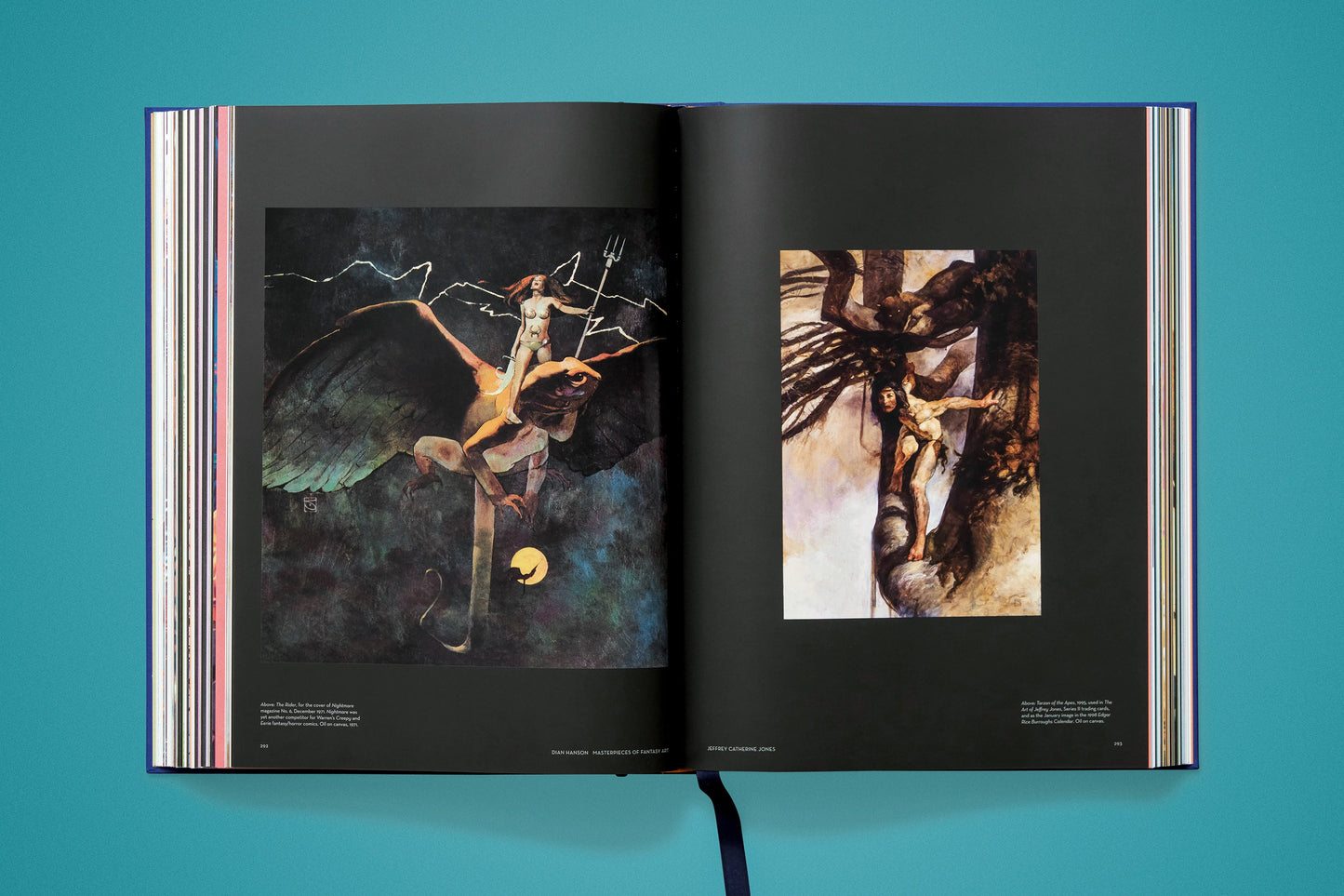 Masterpieces of Fantasy Art (German, French, English)