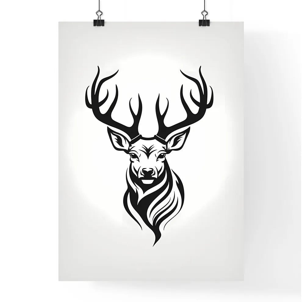 Black And White Image Of A De Poster