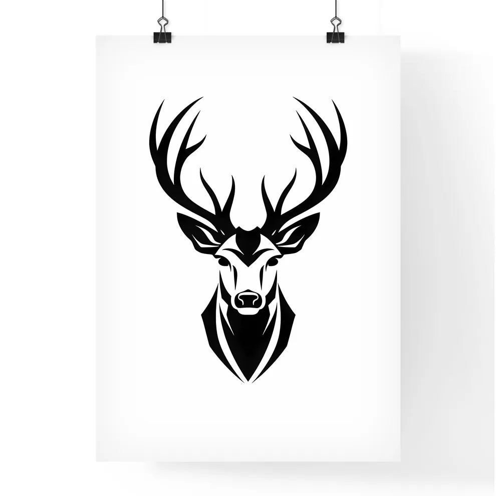 Black And White Image Of A De Poster