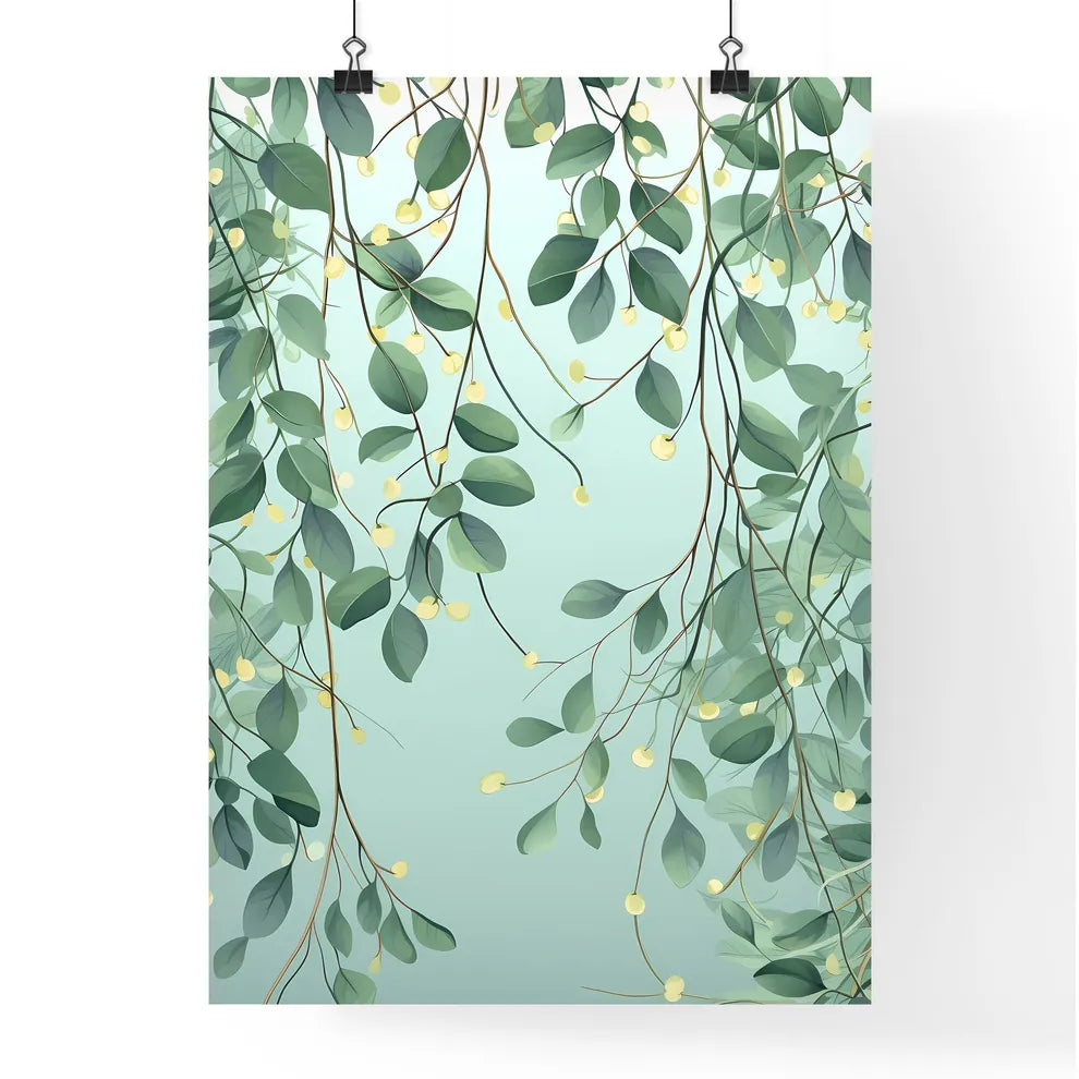 Close Up Of Leaves Art Prin Poster