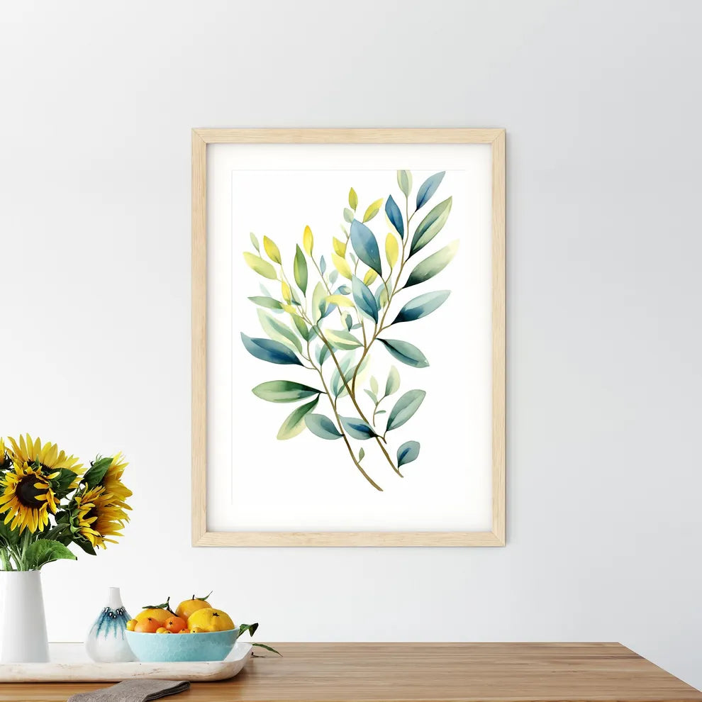 Close Up Of A Plant Art Prin - Kitchen Hangings