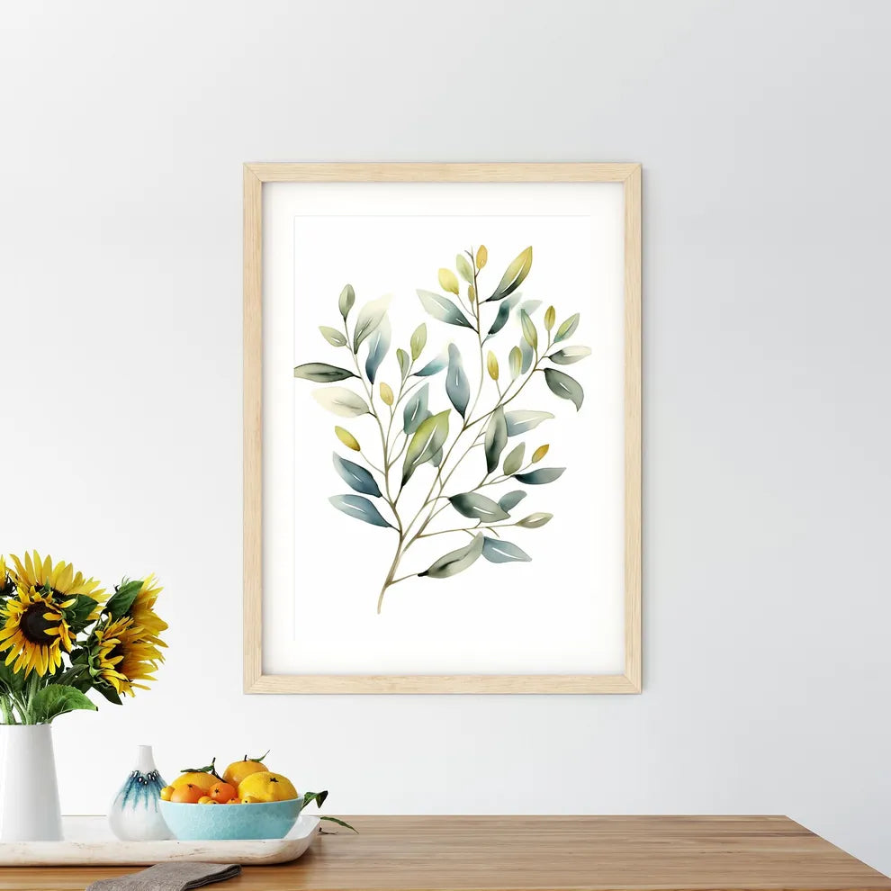 Close Up Of A Plant Art Prin - Kitchen Hangings