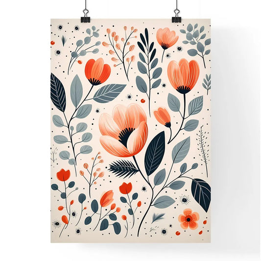 Close Up Of Flowers Art Prin Poster