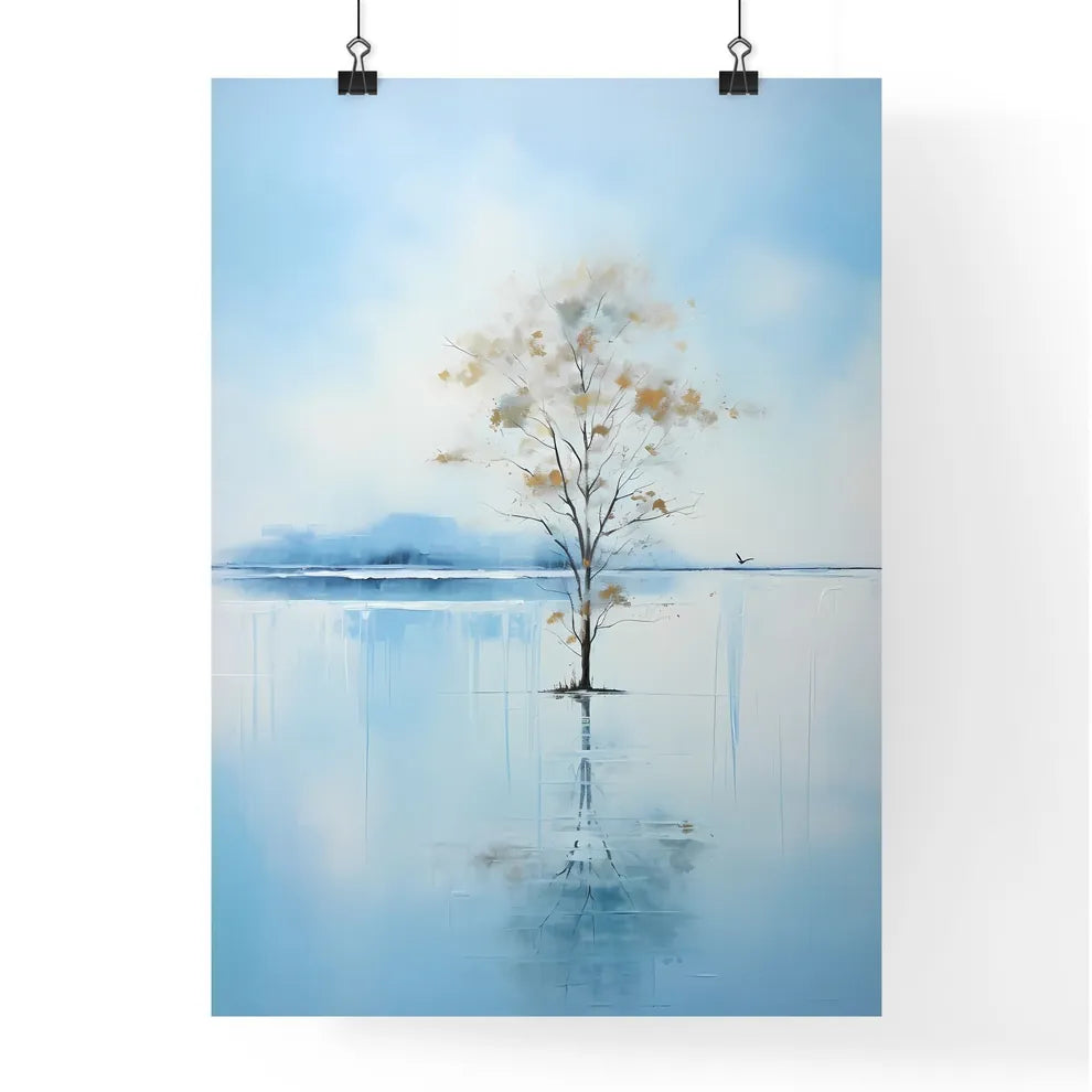 Tree In The Water Art Prin Poster