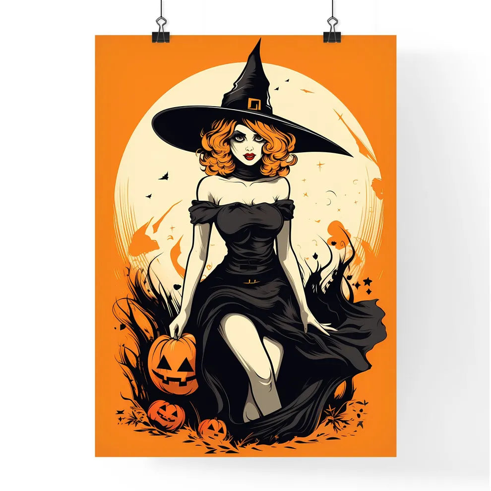 Woman In A Person Garment Art Prin Poster