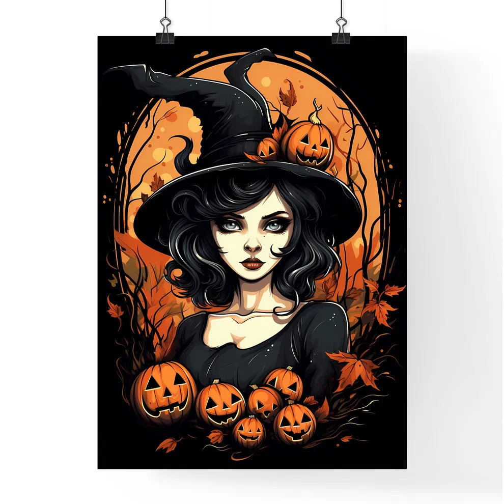 Woman In A Person Garment Art Poster