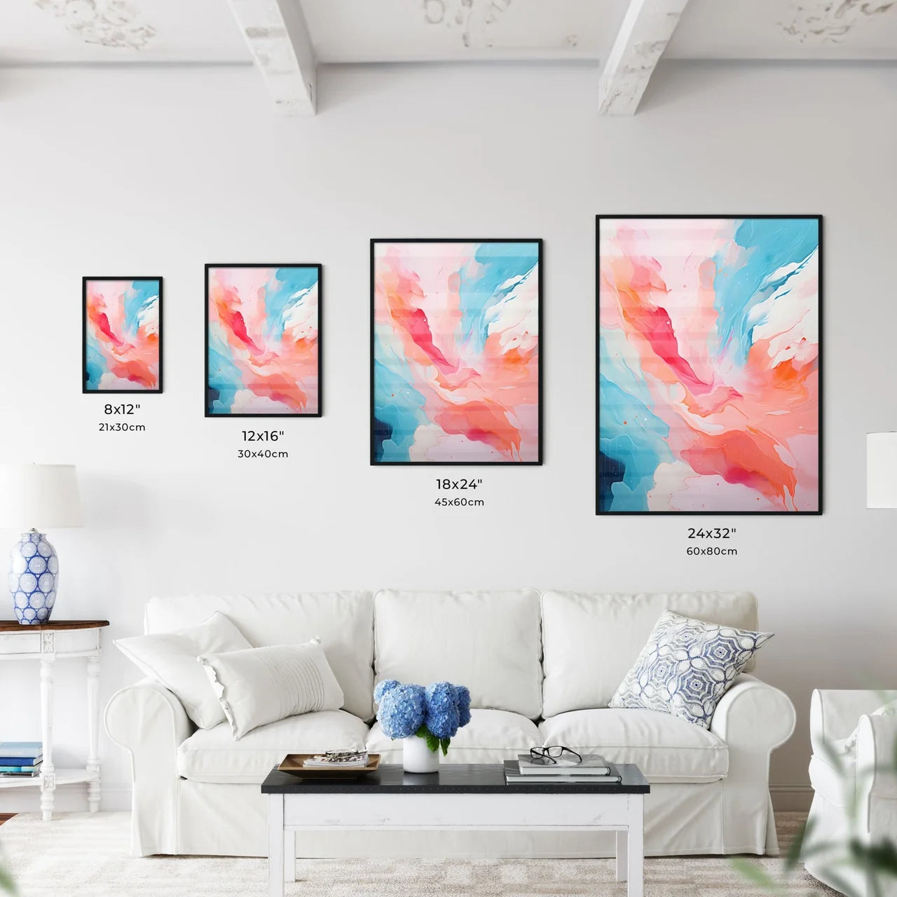 Colorful Painting Of A Cloud Of Paint Art Pr Wall Art