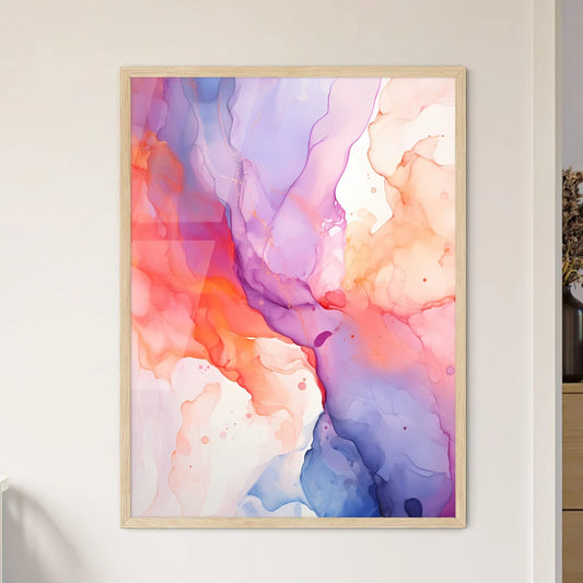 Close Up Of A Painting Art Prin - Framed Art Print