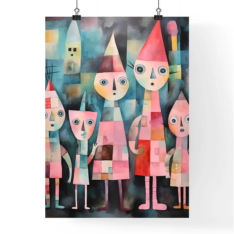 Group Of People With Differen Poster