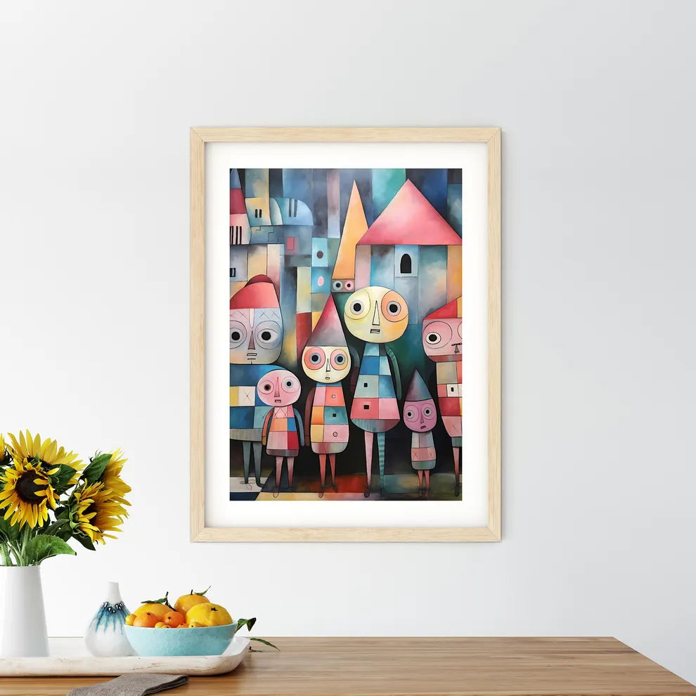 Group Of People In Colorful S Size Chart