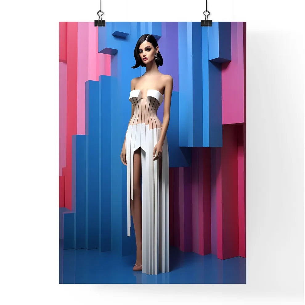 Woman In A Dress Art Prin Poster