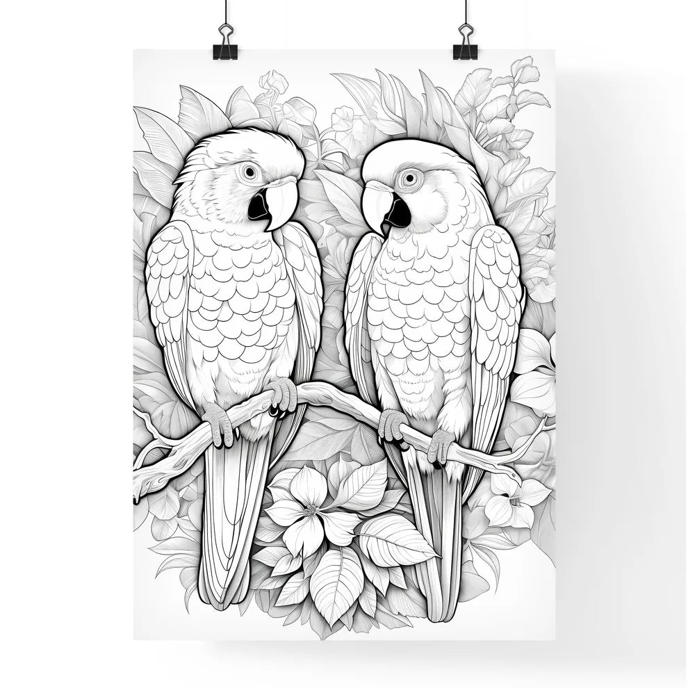 A Black And White Drawing Of  Poster